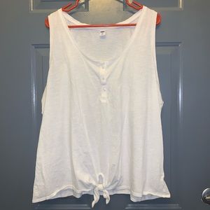 White Old Navy Tank Top